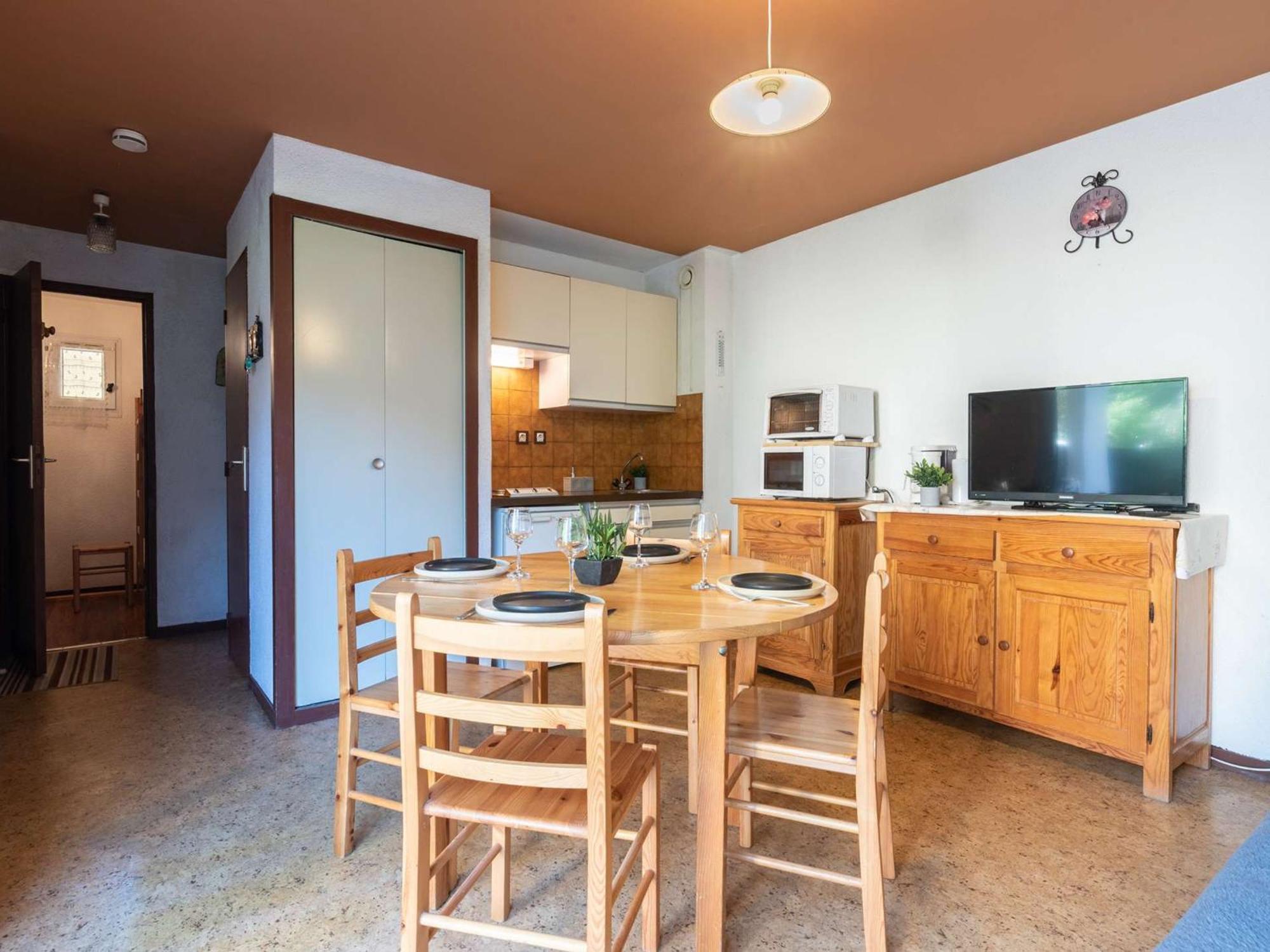 Appartement Cosy Pour 4, Terrasse, Proche Thermes Et Telecabine A Saint-Lary-Soulan - Fr-1-296-196 エクステリア 写真