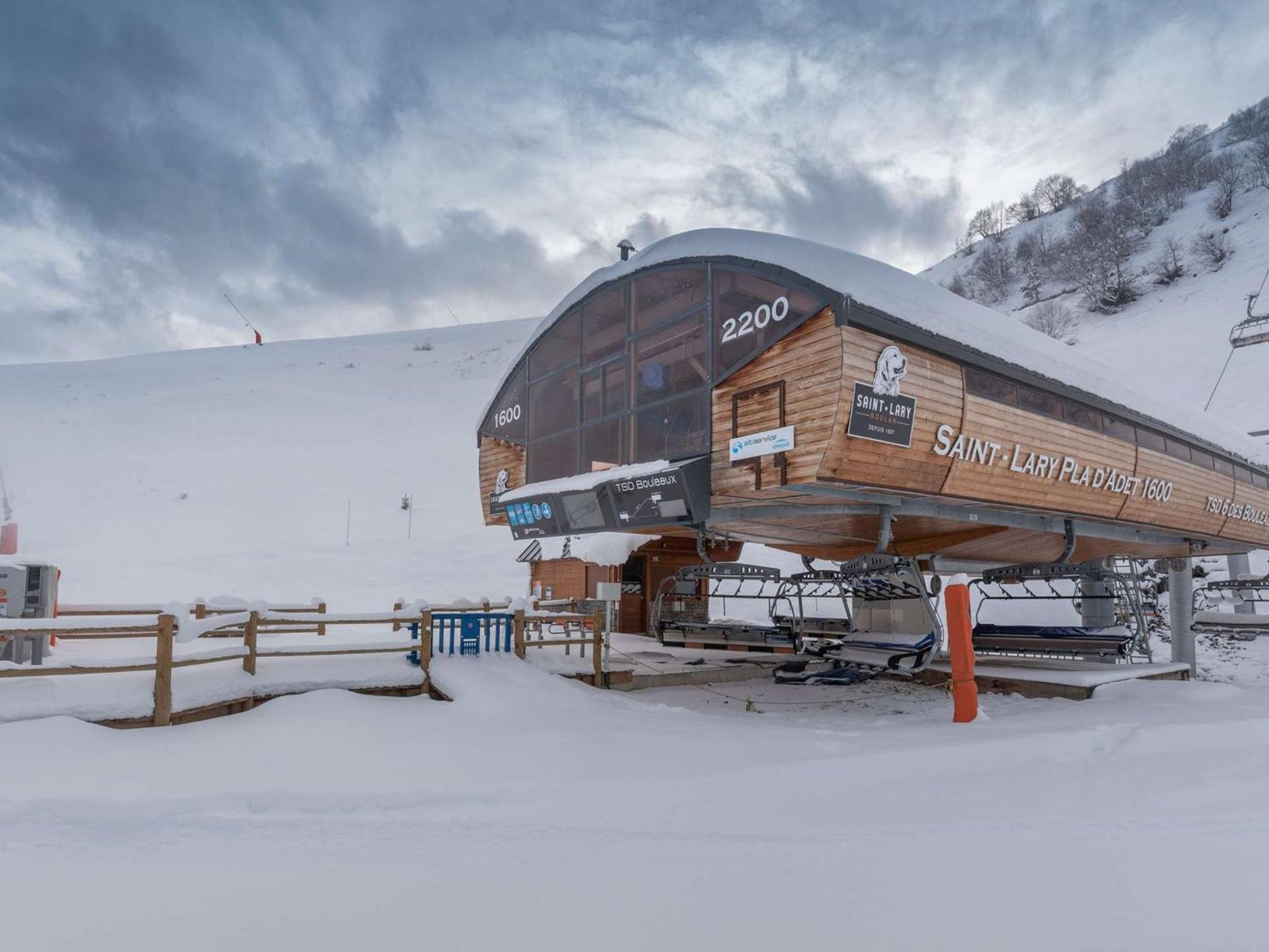 Appartement Cosy Pour 4, Terrasse, Proche Thermes Et Telecabine A Saint-Lary-Soulan - Fr-1-296-196 エクステリア 写真